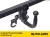 Vonóhorog Renault Megane HB 2008-2012 (III), Függőleges, AUTO-HAK Vonóhorog Renault Megane HB 2008-2012 (III), Függőleges, AUTO-HAK