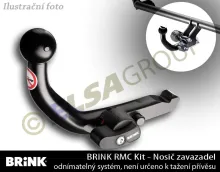 Vonóhorog Nissan Leaf 2017- , csomagtartó eszköz, BRINK