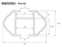 Tetőcsomagtartó , Menabo Pick-Up (3)