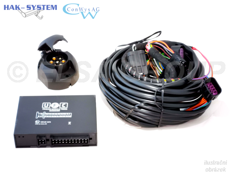 Elektroszett Mercedes Benz E kombi 2003-2009 (S211), 7pin, ConWys AG