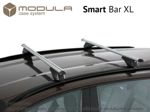 Tetőcsomagtartó Audi Q3 11-18, Smart Bar XL