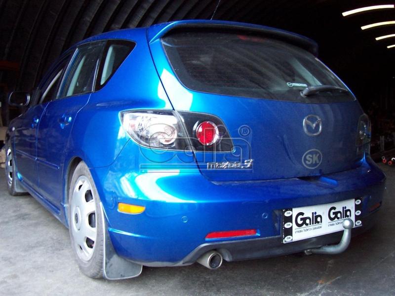 Vonóhorog Mazda 3 HB 2009-2013, Levehető bajonett, Galia