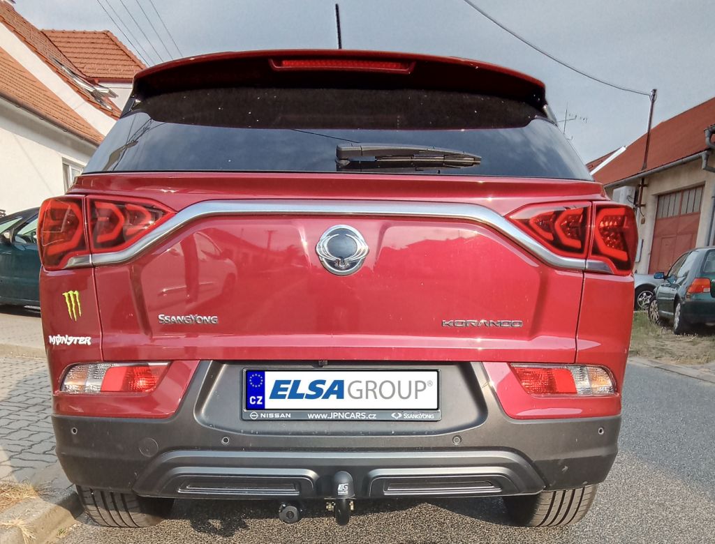 Vonóhorog KGM Korando 2024- , 2 cs. rögzítve, AUTO-HAK