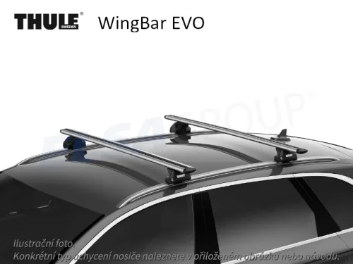 Tetőcsomagtartó Audi A6 C6 Avant 05-11 WingBar EVO, Thule