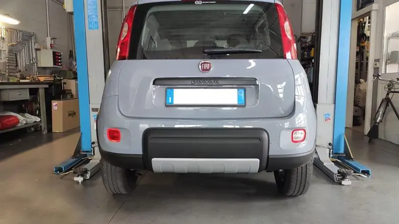 Vonóhorog Fiat Panda 4WD 2012-2025, függőleges, Aragon