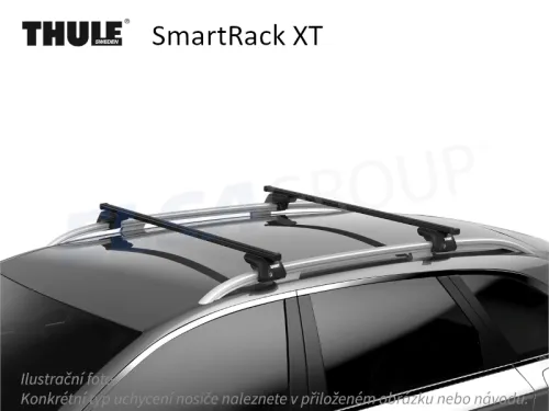 Tetőcsomagtartó Škoda Karoq 17- SmartRack, Thule