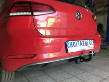 Vonóhorog Škoda Octavia kombi 2020- (IV), 2 csavarral rögzítve, Westfalia (2)