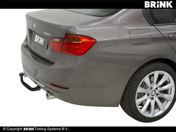 Vonóhorog BMW 3-serie sedan 2014/03-2019/02 (F30), Kivehető BMA, BRINK